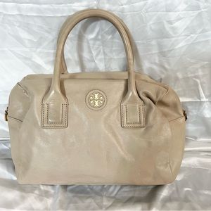 Tory Burch - Nude leather top handle